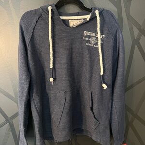 Blue nautical hoodie